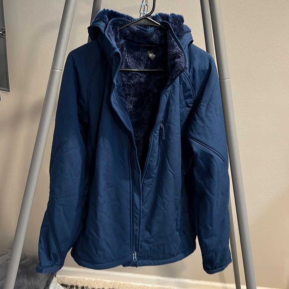 Kirkland Sherpa lined hooded jacket size L
